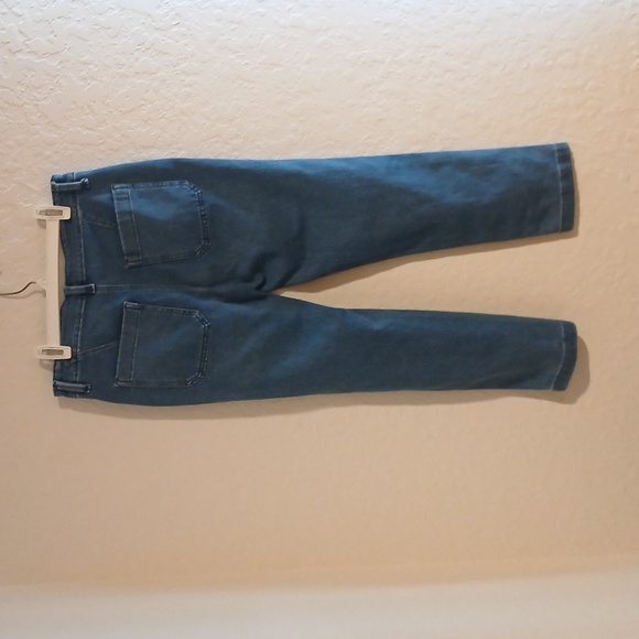 Chico's Blue Cropped Jeans US Size 2 - Picture 4 of 7